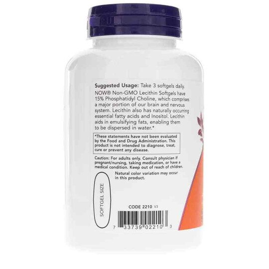 Lecithin 1200 Mg, NOW